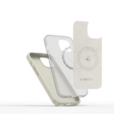 ETUI TECH-PROTECT SILICONE PURE MAGSAFE IPHONE 15 BEŻOWE