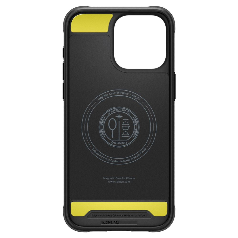 ETUI SPIGEN RUGGED ARMOR MAG MAGSAFE IPHONE 15 PRO MAX CZARNE