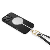 ETUI ZE SMYCZKA SPIGEN CYRILL KAJUK CLASSIC CHARM MAG MAGSAFE IPHONE 16 PRO BLACK CZARNE