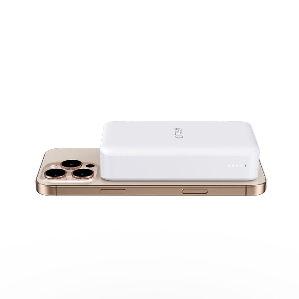 POWERBANK TECH-PROTECT PB12 LIFEMAG MAGSAFE POWER BANK 20000MAH BIAŁY