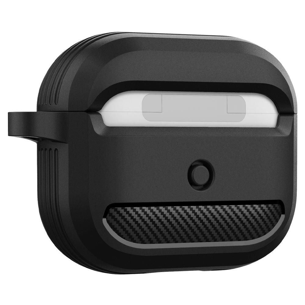 ETUI NA SŁUCHAWKI SPIGEN RUGGED ARMOR APPLE AIRPODS 3 CZARNE