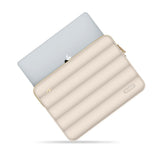 TORBA NA LAPTOP TECH-PROTECT PUFFY LAPTOP 13-14 BEŻOWA