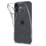 ETUI SPIGEN LIQUID CRYSTAL IPHONE 16 GLITTER CRYSTAL TRANSPARENTNO BROKATOWE