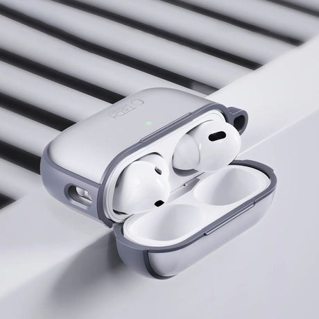 ETUI NA SŁUCHAWKI TECH-PROTECT MAGMAT APPLE AIRPODS PRO 1 / 2 SZARE