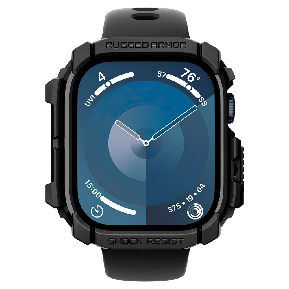 PASEK NAKŁADKA SPIGEN RUGGED ARMOR APPLE WATCH 10 (42 MM) CZARNY