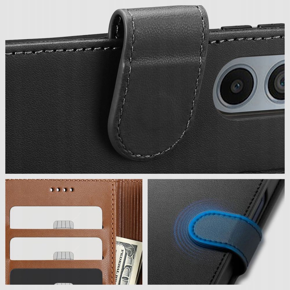 ETUI OTWIERANE TECH-PROTECT WALLET SAMSUNG GALAXY S24 CZARNE
