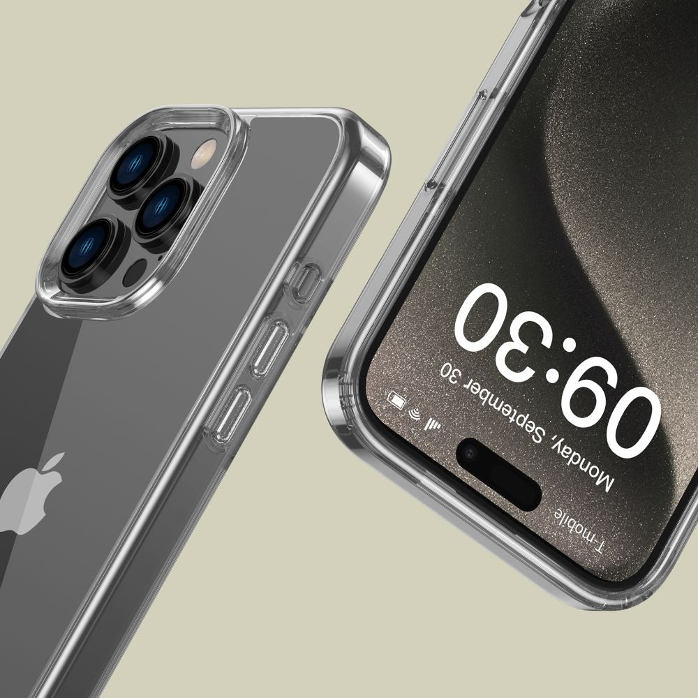 ETUI TECH-PROTECT FLEXAIR HYBRID IPHONE 16 PRO MAX CLEAR TRANSPARETNE