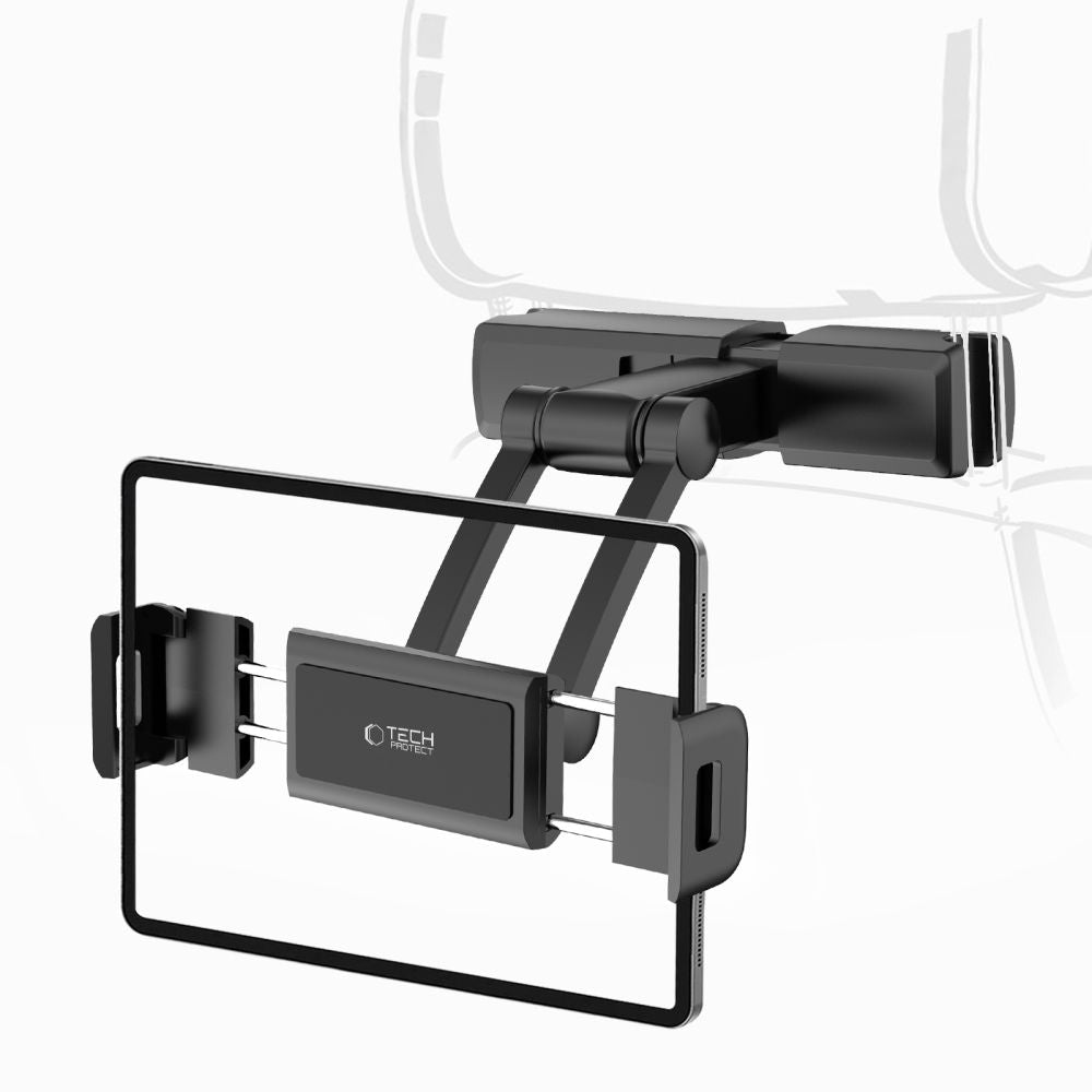 UCHWYT SAMOCHODOWY NA ZAGŁÓWEK TECH-PROTECT V2 STRETCHABLE HEADREST CAR MOUNT FOR TABLET CZARNY