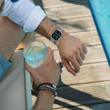 PASEK TECH-PROTECT MILANO APPLE WATCH 6 / 7 / 8 / 9 / 10 / SE / ULTRA 1 / 2 (44 / 45 / 46 / 49 MM) CZARNY