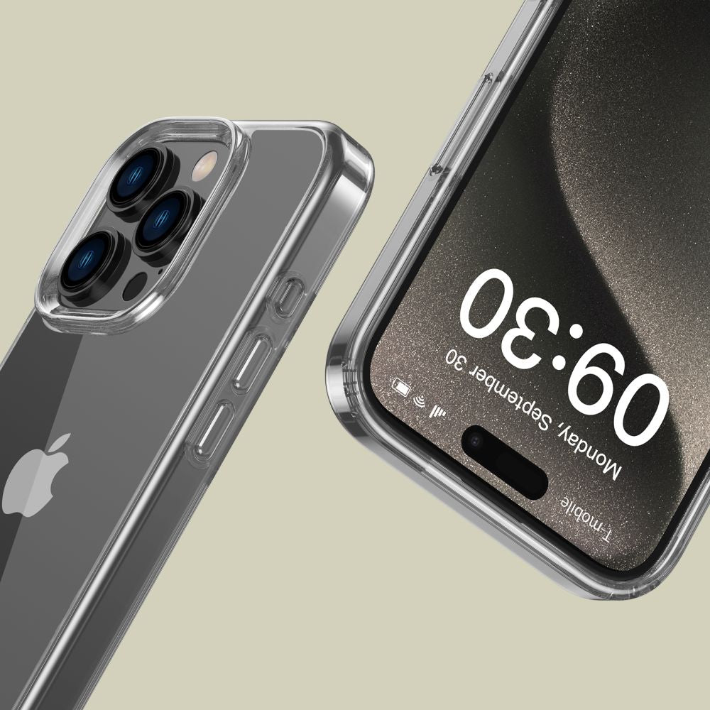 ETUI TECH-PROTECT FLEXAIR HYBRID IPHONE 16 PRO CLEAR TRANSPARETNE