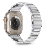 TECH-PROTECT STAINLESS CLASSIC APPLE WATCH 6 / 7 / 8 / 9 / 10 / SE / ULTRA 1 / 2 (44 / 45 / 46 / 49 MM) SILVER SREBRNY