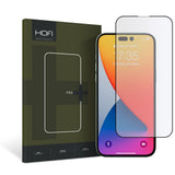 SZKŁO HARTOWANE HOFI GLASS PRO+ IPHONE 14 PRO BLACK CZARNA RAMKA