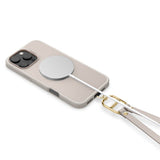 ETUI ZE SMYCZKA SPIGEN CYRILL KAJUK CLASSIC CHARM MAG MAGSAFE IPHONE 16 PRO MAX CREAM BEŻOWE