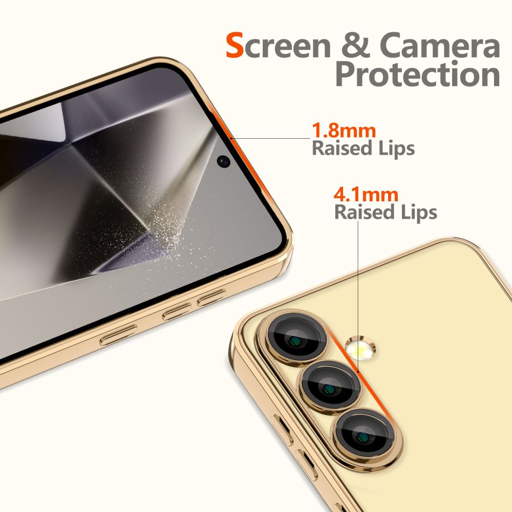 ETUI TECH-PROTECT MAGFLEX MAGSAFE SAMSUNG GALAXY S25 ZŁOTE