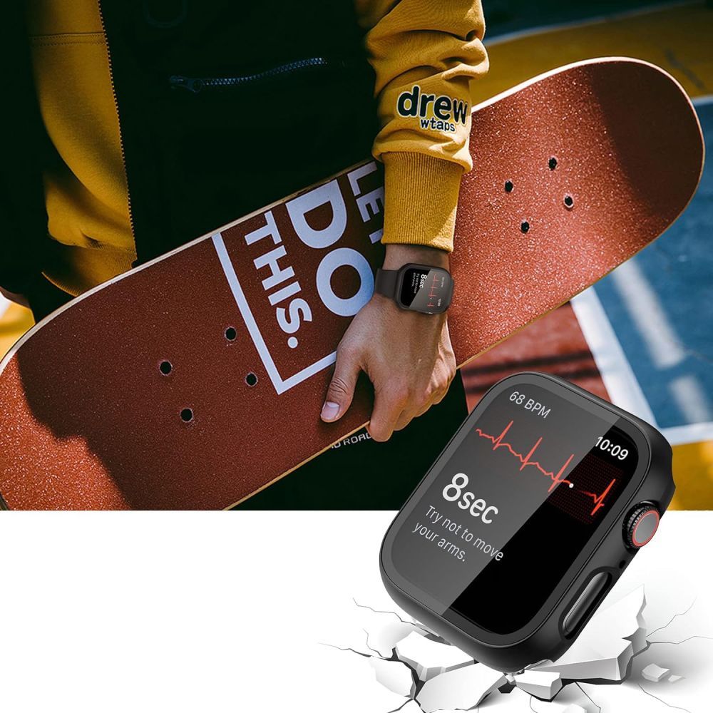 NAKŁADKA NA EKRAN SZKŁO TECH-PROTECT DEFENSE360 APPLE WATCH 10 (46 MM) CLEAR TRANSPARETNE