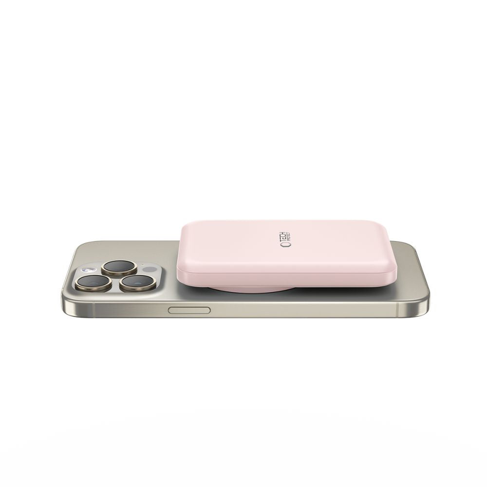 POWERBANK TECH-PROTECT PB10 LIFEMAG MAGSAFE POWER BANK 5000MAH RÓŻOWY