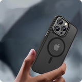 ETUI TECH-PROTECT MAGMAT ”2” MAGSAFE IPHONE 15 PRO MAX CZARNE