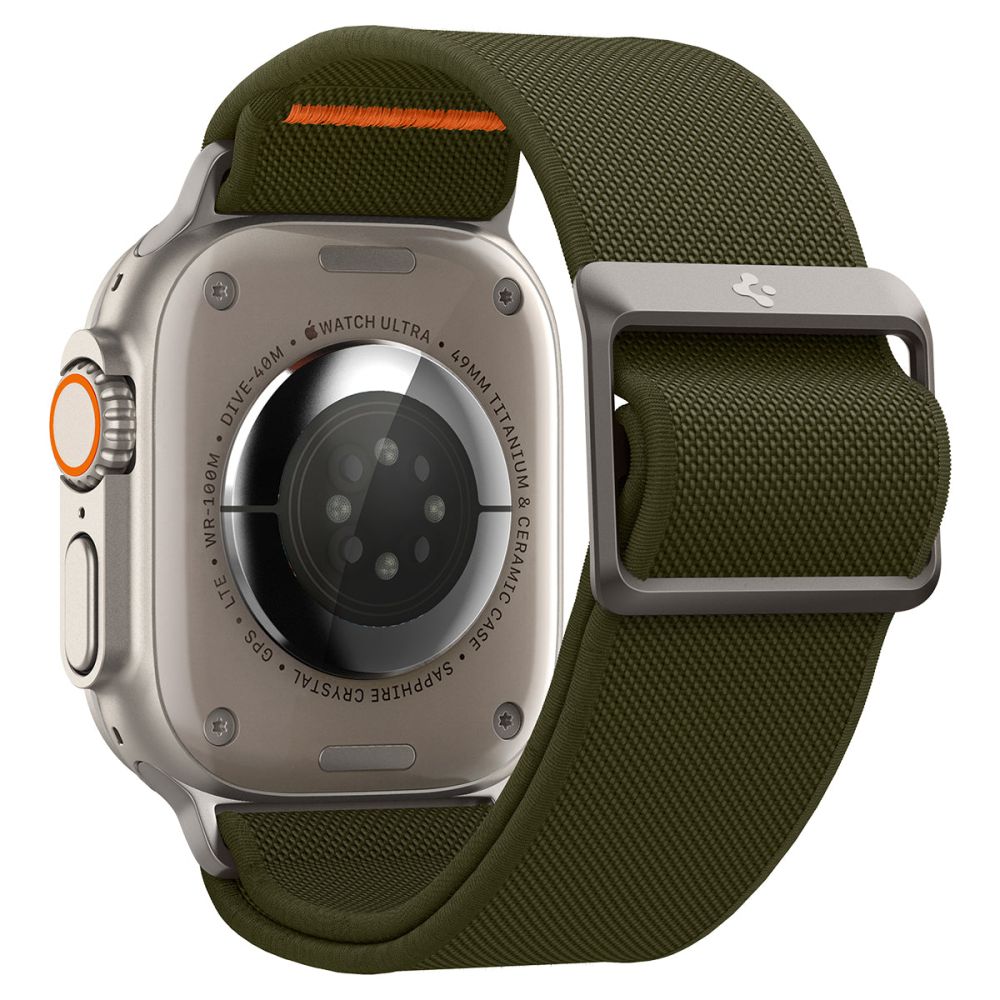 PASEK SPIGEN FIT LITE ULTRA APPLE WATCH 6 / 7 / 8 / 9 / 10 / SE / ULTRA 1 / 2 (44 / 45 / 46 / 49 MM) KHAKI