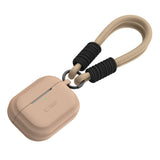 ETUI NA SŁUCHAWKI TECH-PROTECT SILICONE ROPE APPLE AIRPODS PRO 1 / 2 KAWOWE