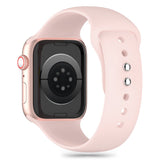 PASEK TECH-PROTECT SILICONE APPLE WATCH 6 / 7 / 8 / 9 / 10 / SE / ULTRA 1 / 2 (44 / 45 / 46 / 49 MM) LIGHT PINK RÓŻOWY