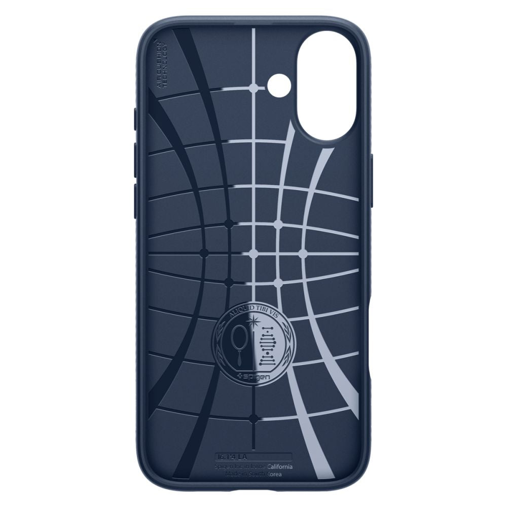ETUI SPIGEN LIQUID AIR IPHONE 16 NAVY BLUE NIEBIESKIE