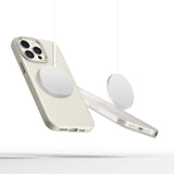 ETUI TECH-PROTECT SILICONE PURE MAGSAFE IPHONE 15 PRO MAX BEŻOWE