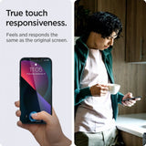 SZKŁO HARTOWANE PRYWATYZUJĄCE SPIGEN GLAS.TR ”EZ FIT” 2-PACK IPHONE 13 / 13 PRO / 14 / 16E PRIVACY