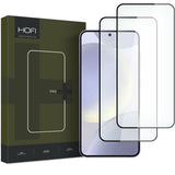 SZKŁO HARTOWANE HOFI GLASS PRO+ 2-PACK SAMSUNG GALAXY S24 CZARNA RAMKA