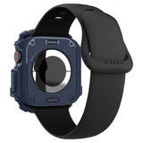 ETUI NAKŁADKA SPIGEN RUGGED ARMOR APPLE WATCH 10 (46 MM) NAVY BLUE NIEBIESKIE