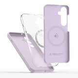 ETUI TECH-PROTECT LIQUID SILICONE MAGSAFE SAMSUNG GALAXY S25 FIOLETOWE