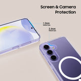 ETUI TECH-PROTECT FLEXAIR HYBRID MAGSAFE SAMSUNG GALAXY S25 CLEAR TRANSPARETNE