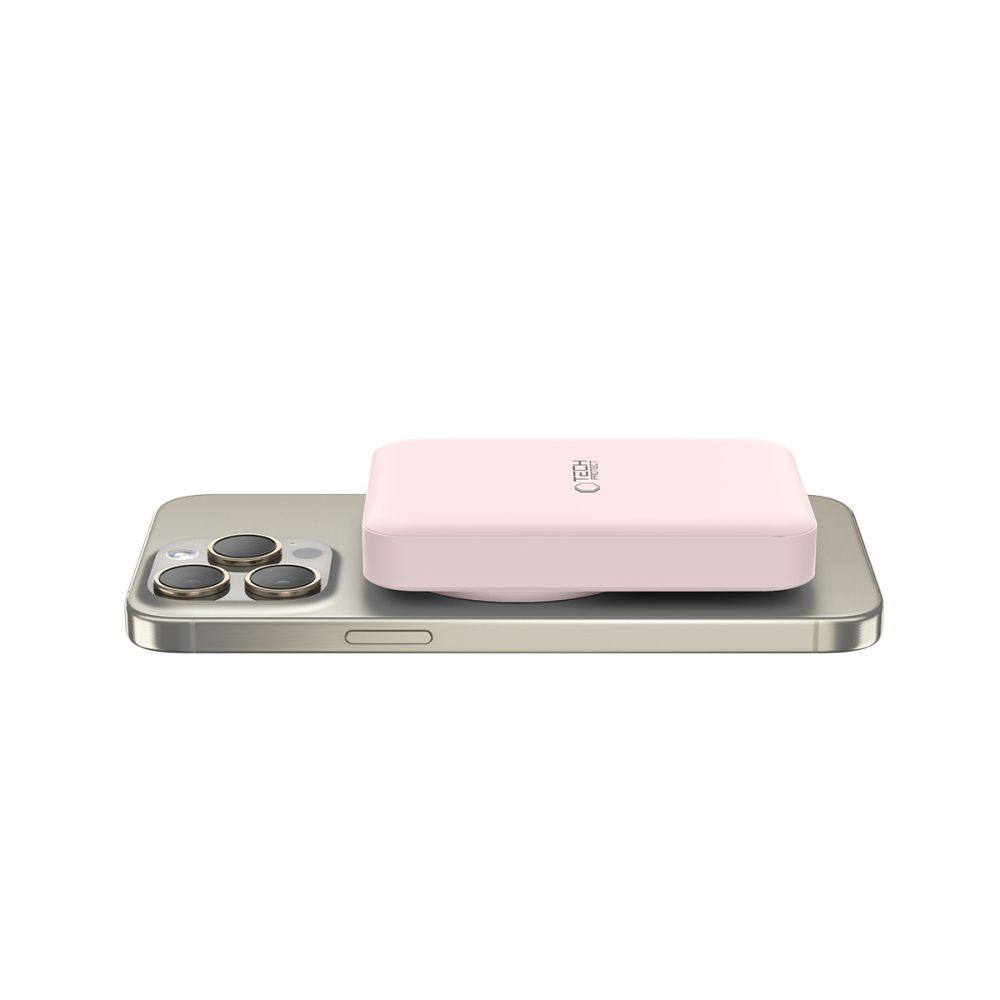 POWERBANK TECH-PROTECT PB11 LIFEMAG MAGSAFE POWER BANK 10000MAH RÓŻOWY