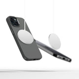 ETUI TECH-PROTECT SILICONE PURE MAGSAFE IPHONE 14 SZARE