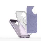 ETUI TECH-PROTECT SILICONE PURE MAGSAFE IPHONE 16 FIOLETOWY