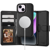 ETUI OTWIERANE TECH-PROTECT WALLET MAGSAFE IPHONE 14 CZARNE