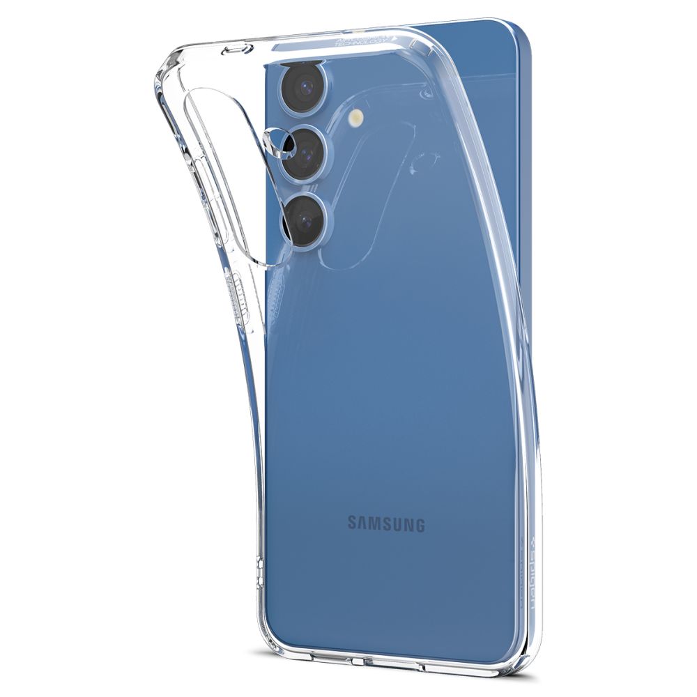 ETUI SPIGEN LIQUID CRYSTAL SAMSUNG GALAXY S25 CRYSTAL CLEAR TRANSPARETNE
