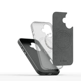 ETUI TECH-PROTECT SILICONE PURE MAGSAFE IPHONE 16 SZARY