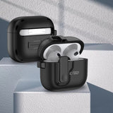 ETUI NA SŁUCHAWKI TECH-PROTECT SLIM HOOK APPLE AIRPODS 4 CZARNE