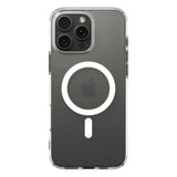 ETUI SPIGEN ULTRA HYBRID MAG MAGSAFE IPHONE 16 PRO TRANSPARETNO BIAŁE