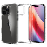 ETUI SPIGEN ULTRA HYBRID IPHONE 16 PRO CRYSTAL CLEAR TRANSPARETNE