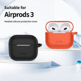 ETUI NA SŁUCHAWKI TECH-PROTECT SILICONE HOOK APPLE AIRPODS 3 CZARNE