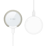ŁADOWARKA INDUKCYJNA TECH-PROTECT QI15W-A33 MAGNETIC MAGSAFE WIRELESS CHARGER BIAŁA