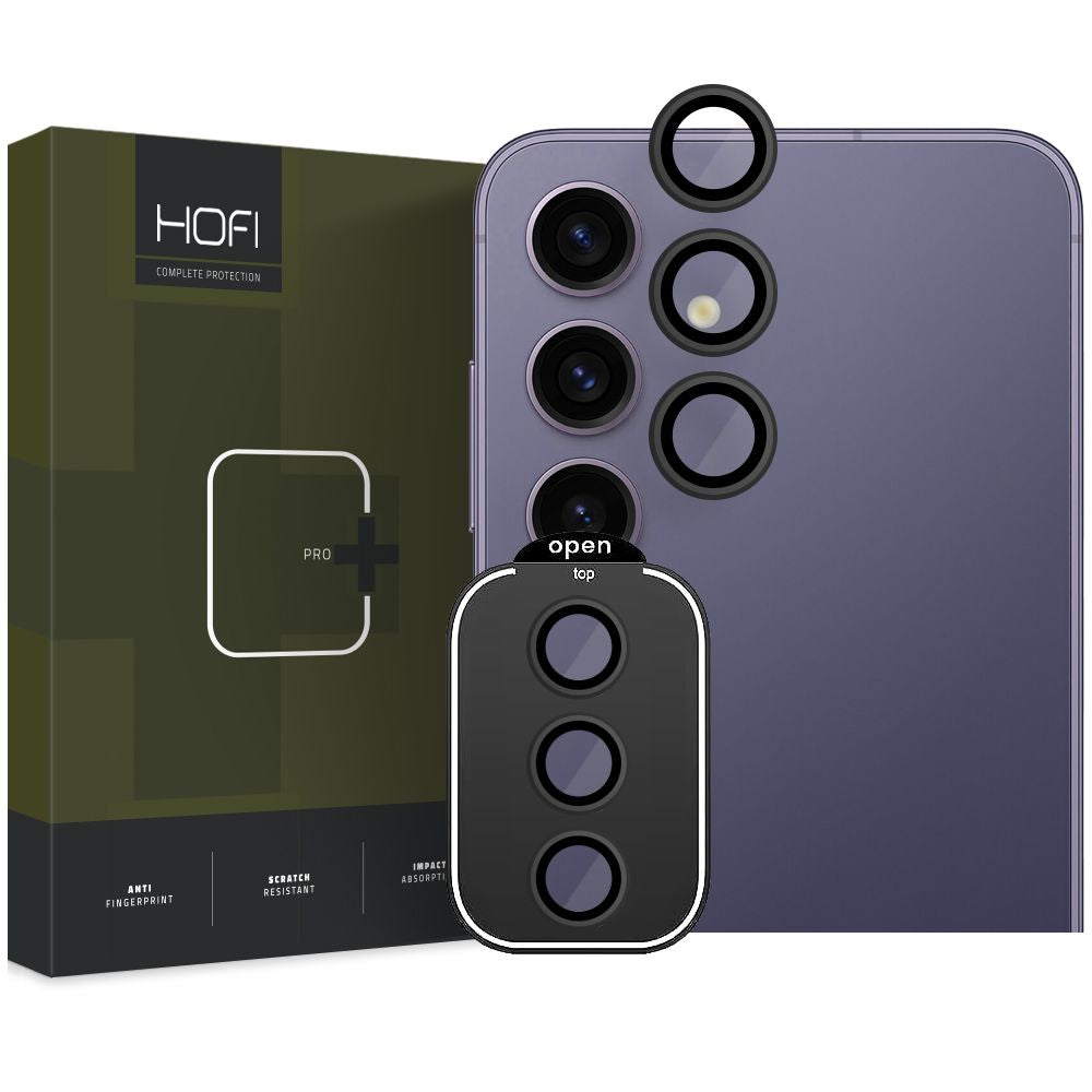 SZKŁO OSŁONA APARATU HOFI CAMRING PRO+ GALAXY S24 CZARNE
