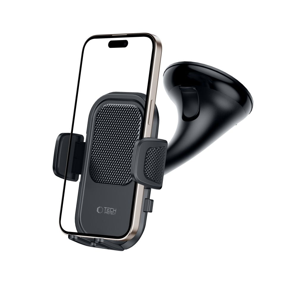 UCHWYT SAMOCHODOWY DO KRATKI I NA SZYBĘ TECH-PROTECT V8 UNIVERSAL DASHBOARD UNRG & VENT CAR MOUNT CZARNY