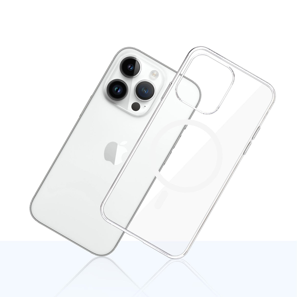 ETUI APPLE IPHONE 14 PRO MAX - 3MK CLEAR MAGCASE