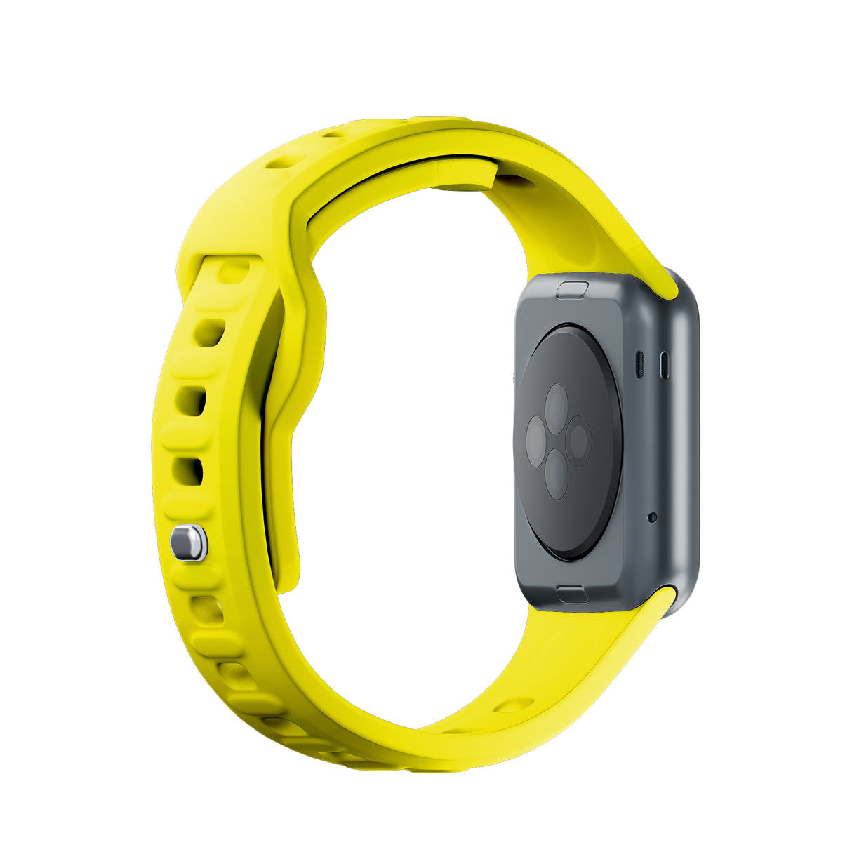 PASEK SILIKONOWY 42/44/45/46/49 MM 3MK SILICONE WATCH STRAP FOR APPLE ŻÓŁTY