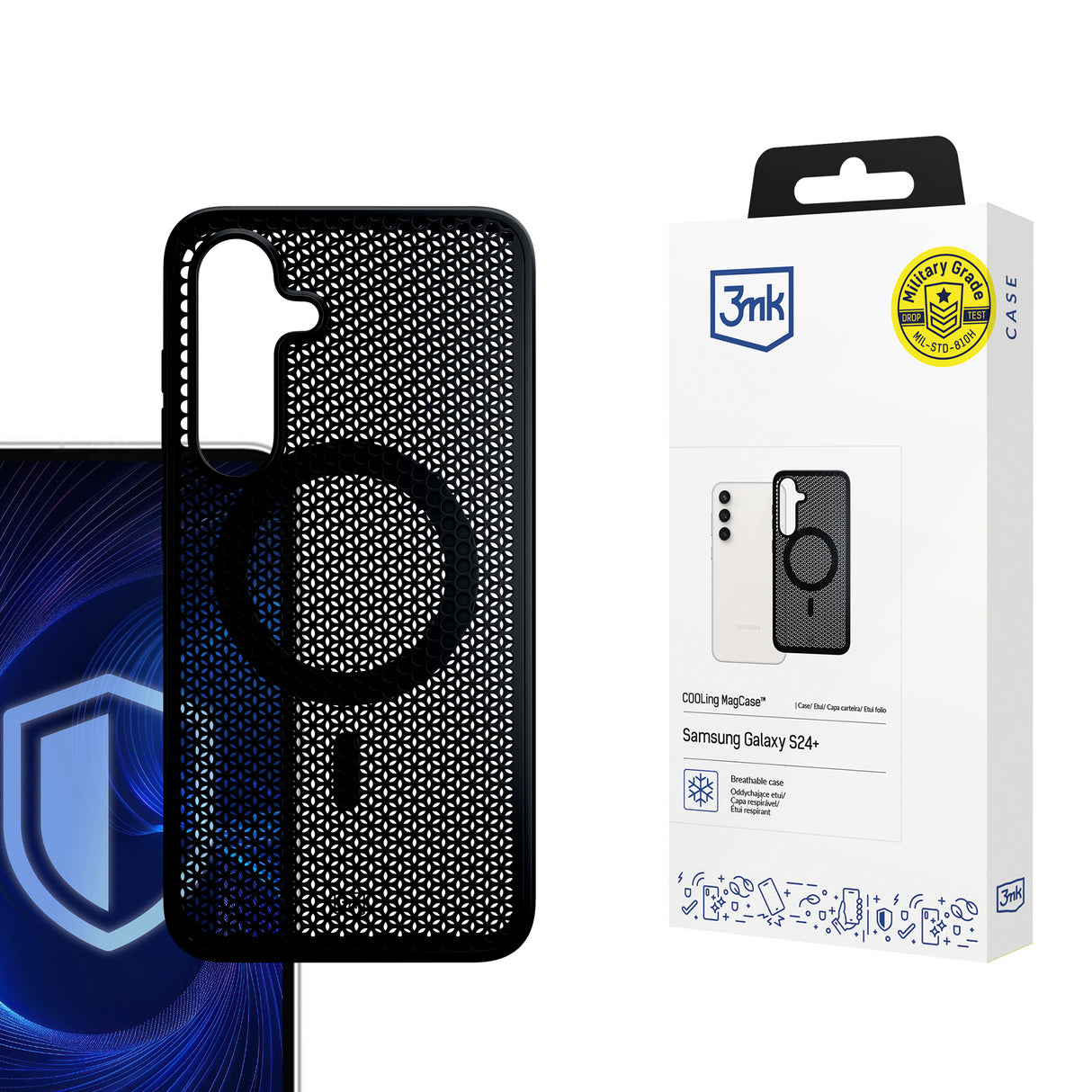 ETUI SAMSUNG GALAXY S24 ULTRA - 3MK COOLING MAGCASE