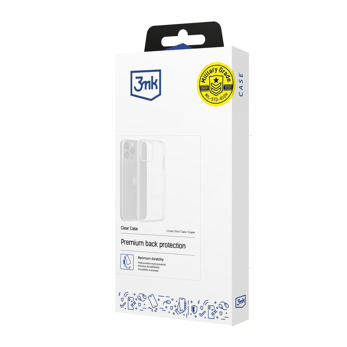 ETUI SAMSUNG GALAXY S23 FE - 3MK CLEAR CASE