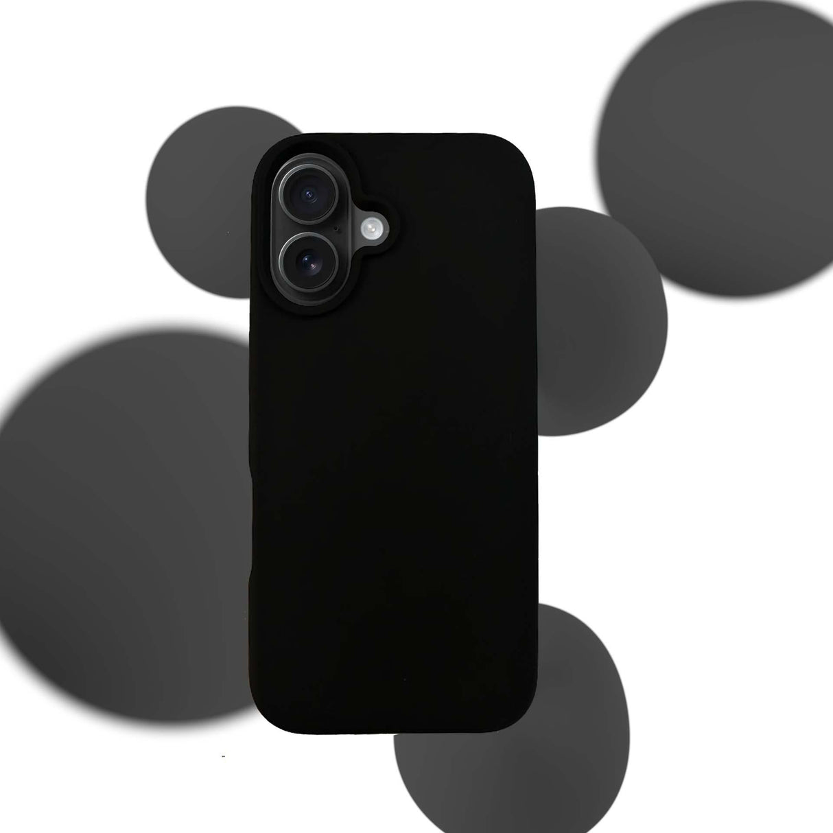 ETUI APPLE IPHONE 16 PLUS - 3MK SILICONE CASE CZARNE