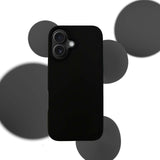 ETUI APPLE IPHONE 16 PLUS - 3MK SILICONE CASE CZARNE